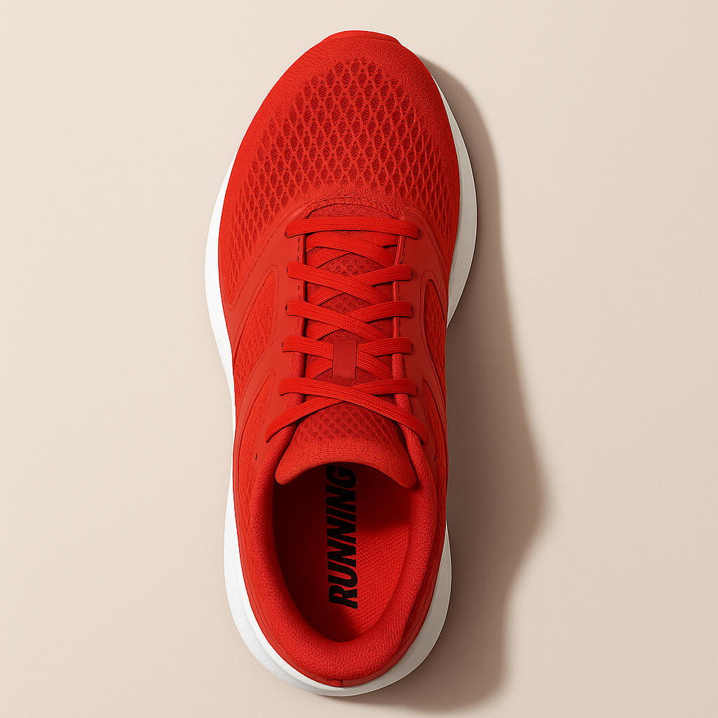 Men’s Red Running Shoes — Bold, Lightweight & Performance Ready