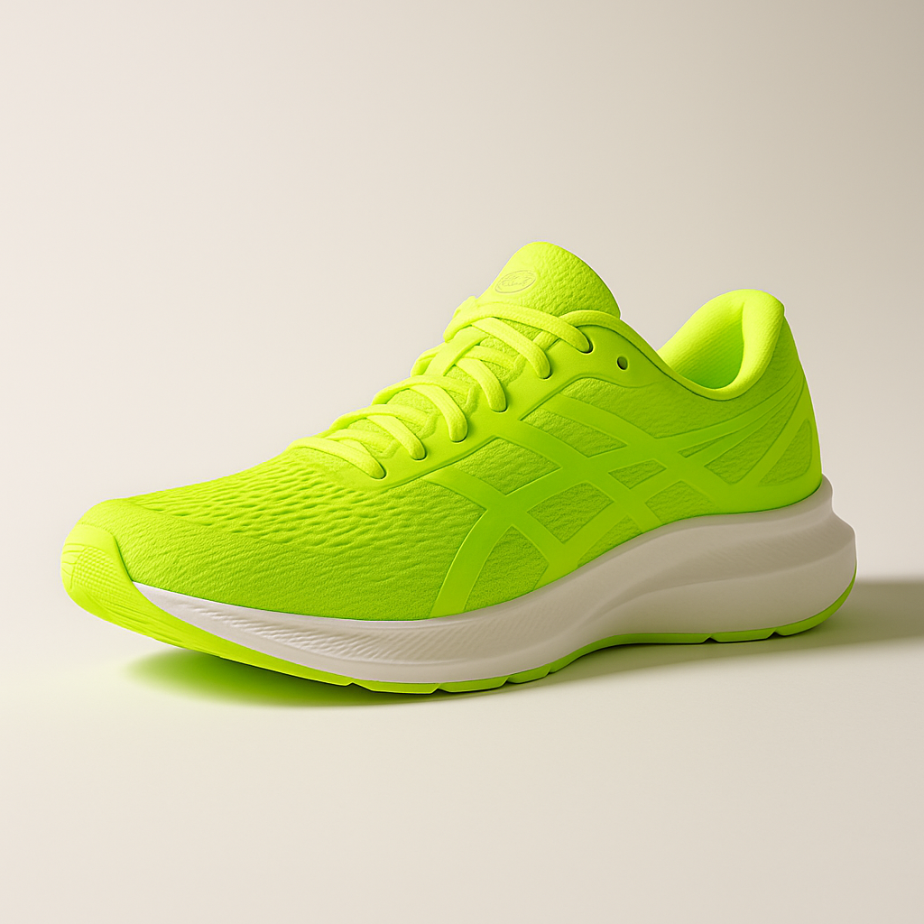 Men’s Neon Green Running Shoes — Lightweight, Energetic & High-Visibility